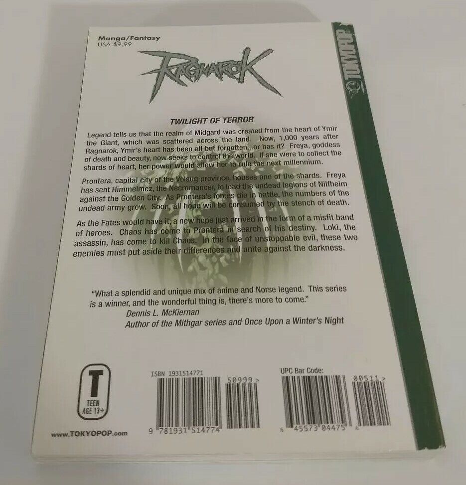 Ragnarok: Vol. 5 by Lee Myung-Jin (Tokyopop, English Manga)