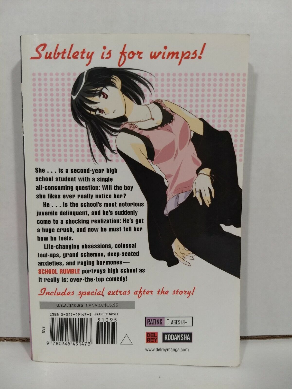 School Rumble Vol 1 by Jin Kobayashi (Del Rey, English Manga)