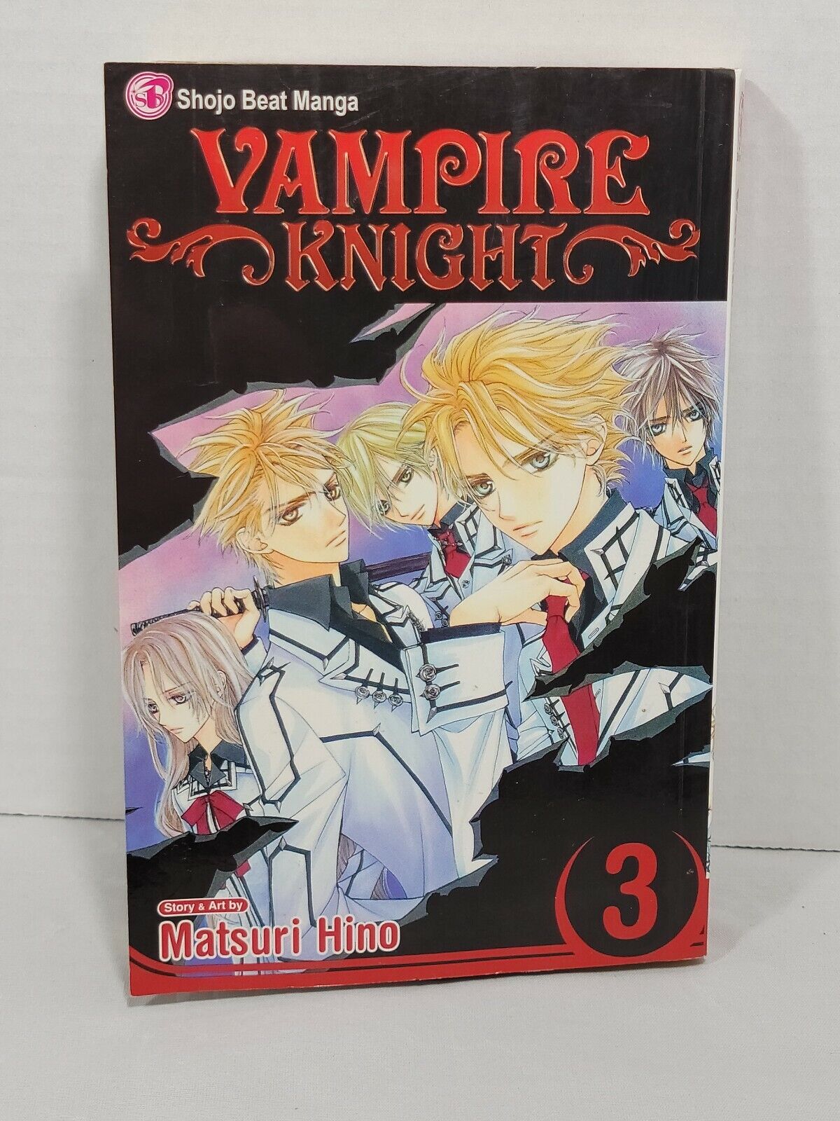 Vampire Knight, Vol. 3 by Matsuri Hino (2007 Trade Paperback, Viz Media English)