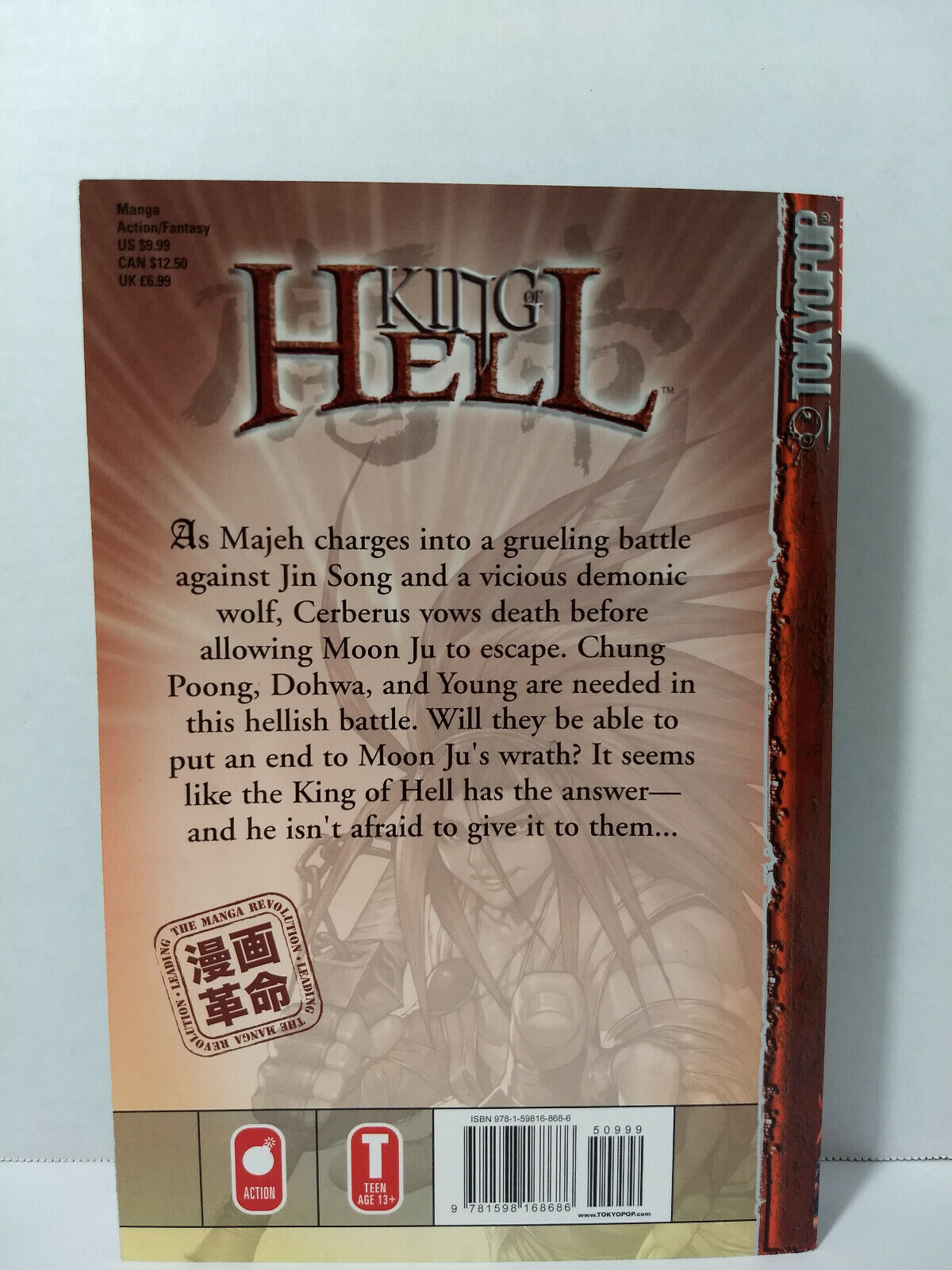 King of Hell Volume 15 by Ra In-Soo (Tokyopop, English Manga)