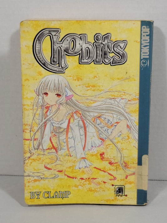 Chobits #4  by Clamp Ex-Library copy