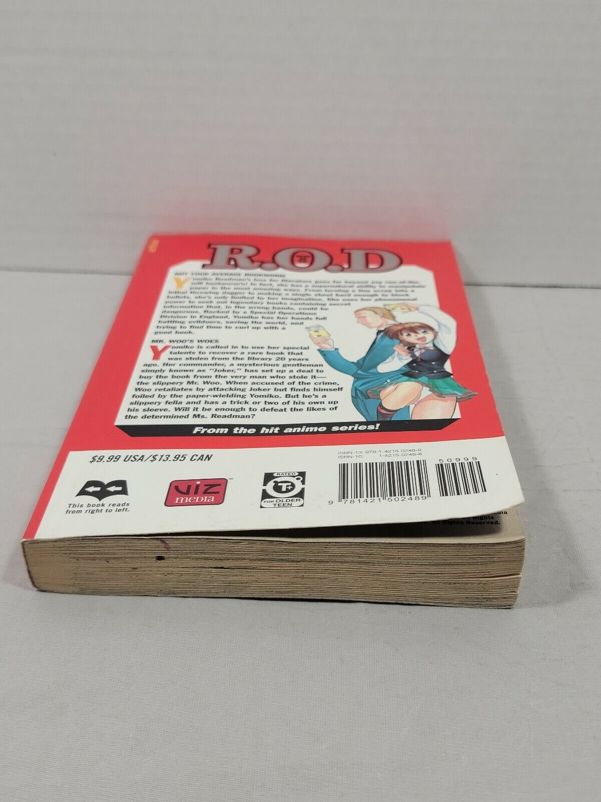 Read or Die, Vol. 1 by Shutaro Yamada (2006, Viz Media, English,Trade Paperback)