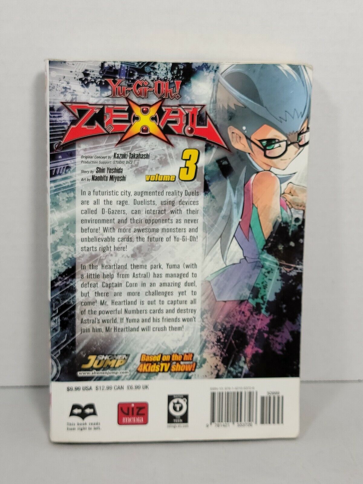 Yu-Gi-Oh! Zexal, Vol. 3 by Shin Yoshida (2013, Trade Paperback, Viz Media, Eng)