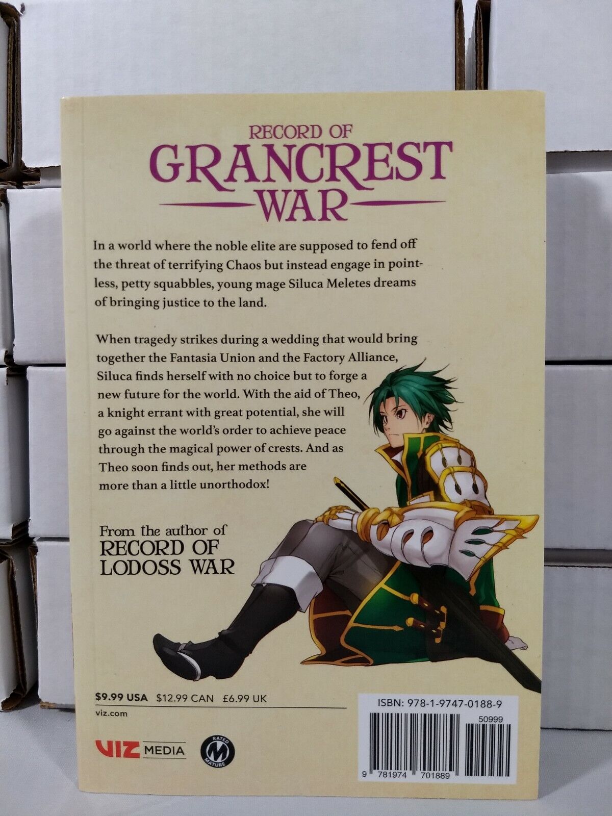 Record of Grancrest War, Vol. 1 by Ryo Mizuno