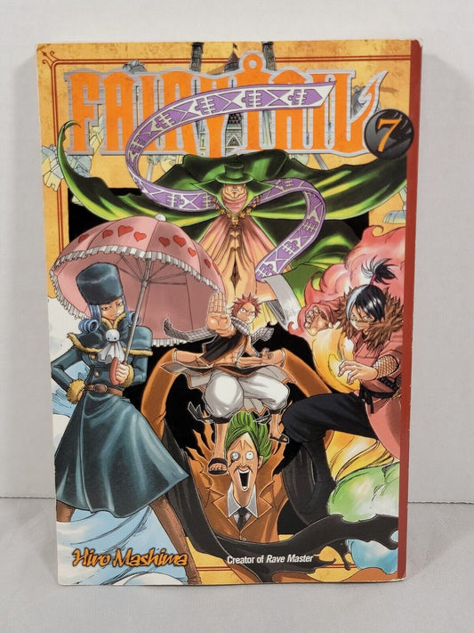 Fairy Tail #7 Hiro Mashima, Del Rey, English, Softcover, Graphic Novel, Fantasy