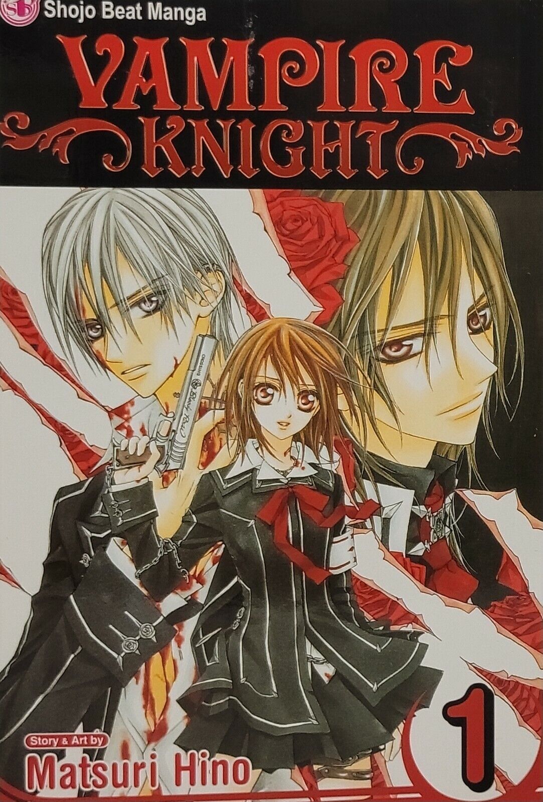 Vampire Knight, Vol. 1 by Matsuri Hino (Viz Media, English, Trade Paperback)