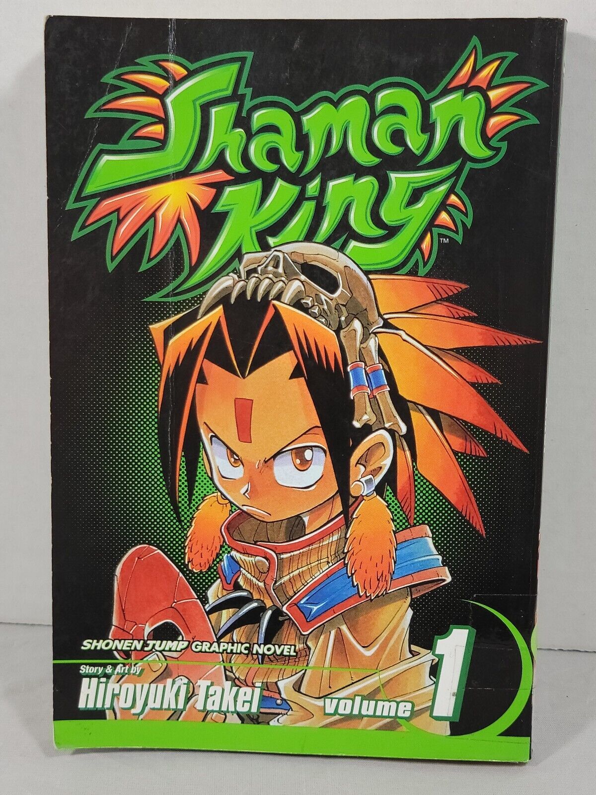 Shaman King, Vol. 1 by Hiroyuki Takei Ex-Library copy