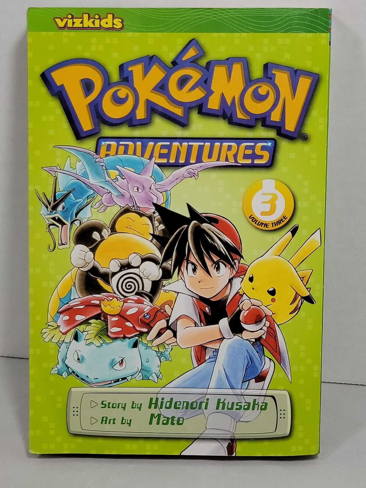 Pokémon Adventures (Red and Blue), Vol. 3 by Hidenori Kusaka, English, Viz Media