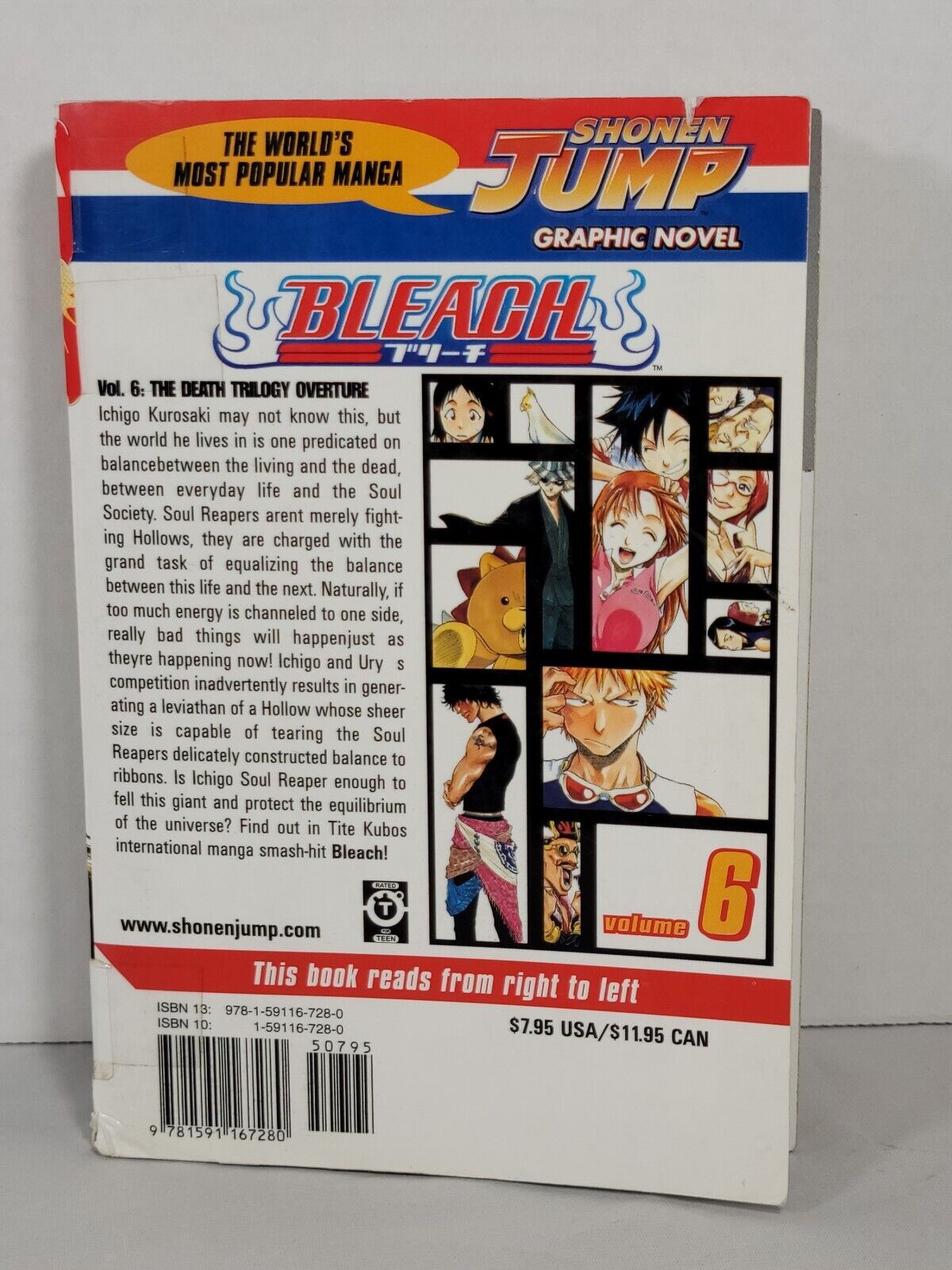 Bleach #6 by Tite Kubo Ex-Library copy