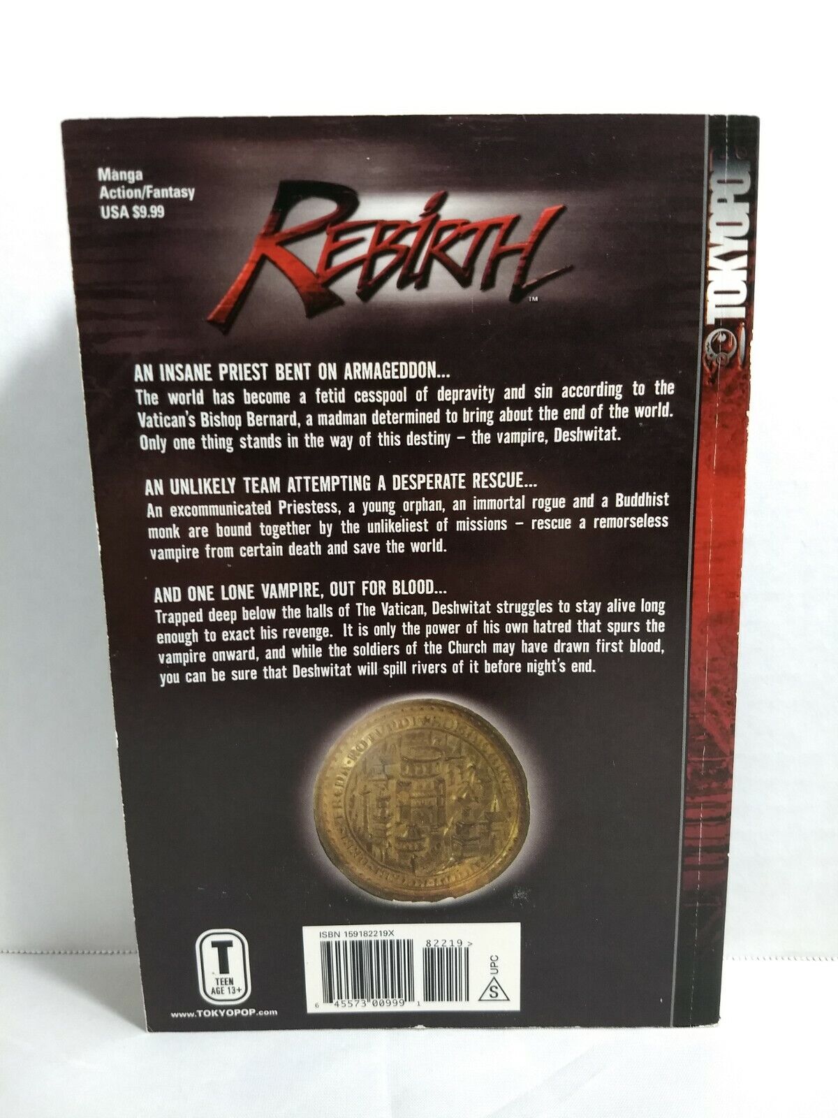 Rebirth, Vol. 4 by Kang-Woo Lee ( Tokyopop, English Manhwa)