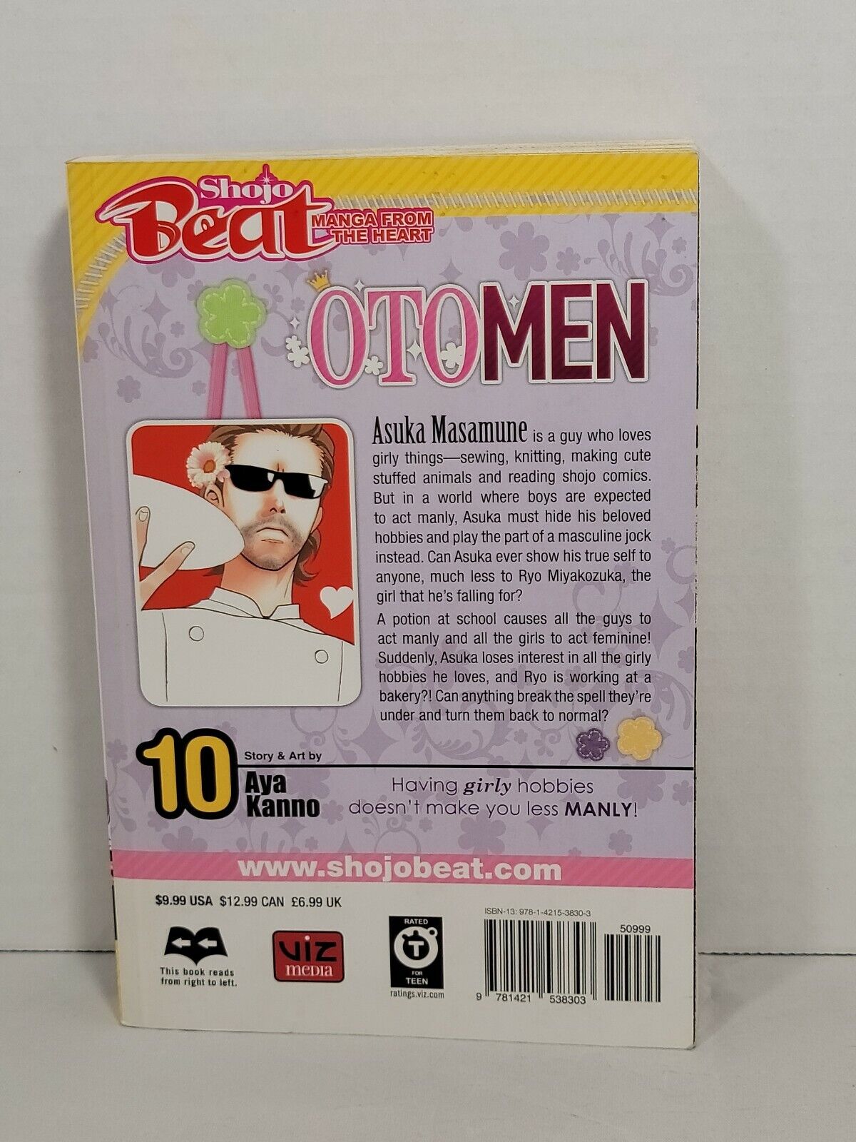 Otomen, Vol. 10 by Aya Kanno (2011, Trade Paperback, Viz Media, English)