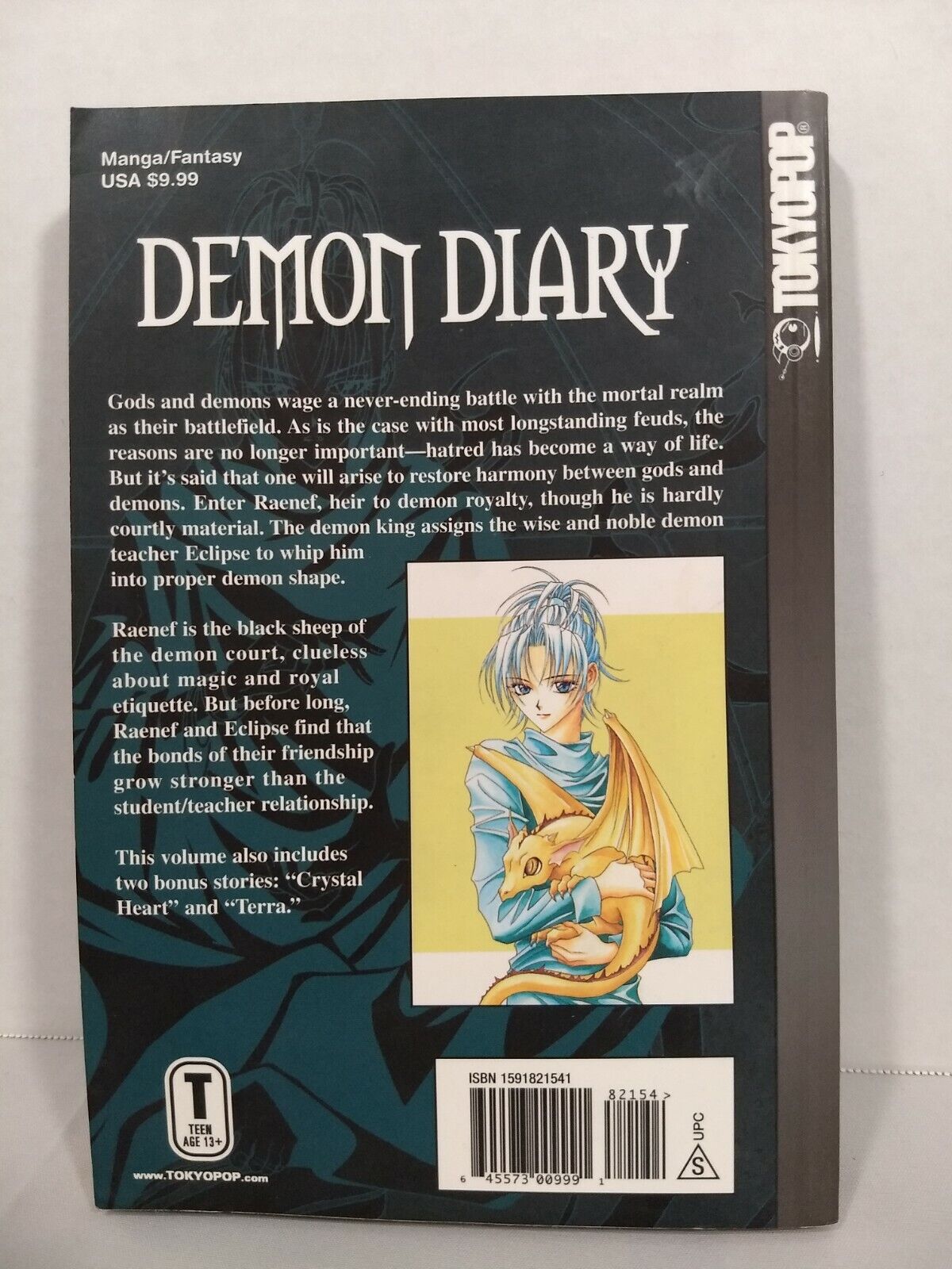 Demon Diary, Vol. 1 by Lee chi Hyong and Kara (Tokyopop, manga in  English)