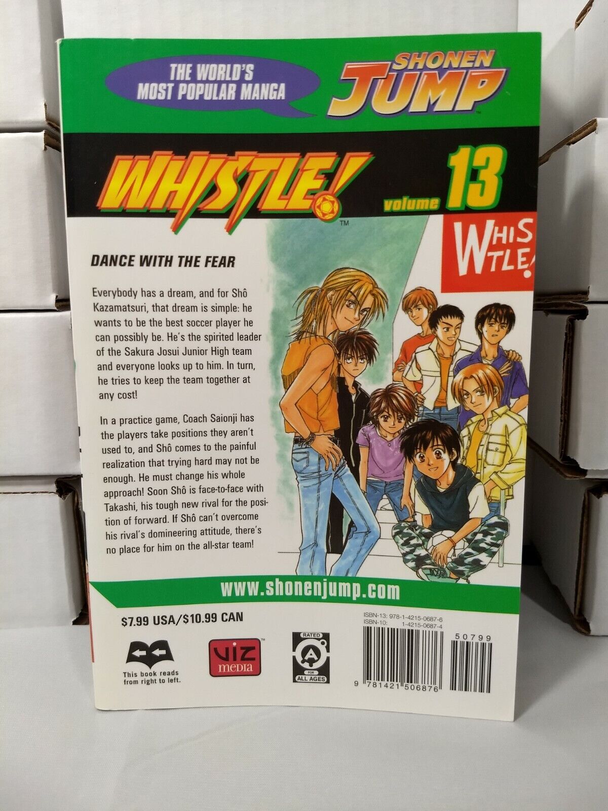 Whistle!, Vol. 13 by Daisuke Higuchi (Viz Media, English Manga)