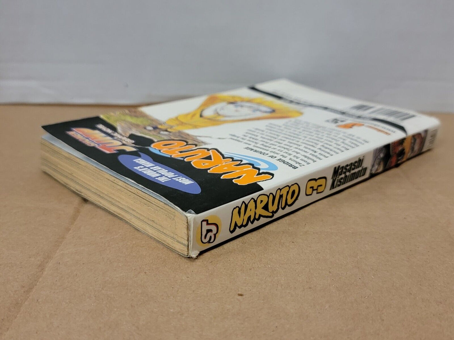 Naruto, Vol. 3 by Masashi Kishimoto (Trade Paperback, English, Viz Media)